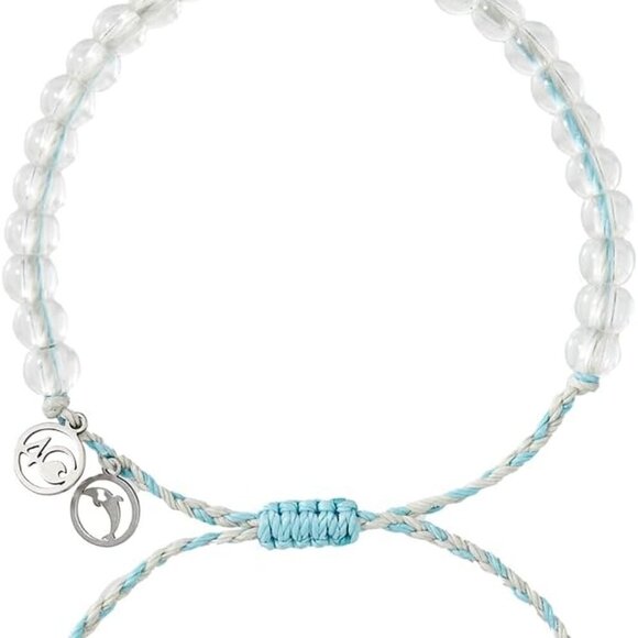 Other - Beaded Ocean Plastic Bracelet Handcrafted Recycled Marine Conservation Unisex